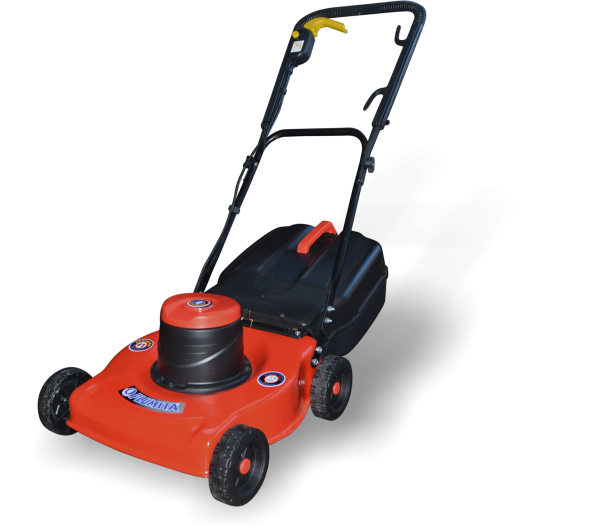 cortadora de cesped 1 hp 1400w con bolsa plumita 412