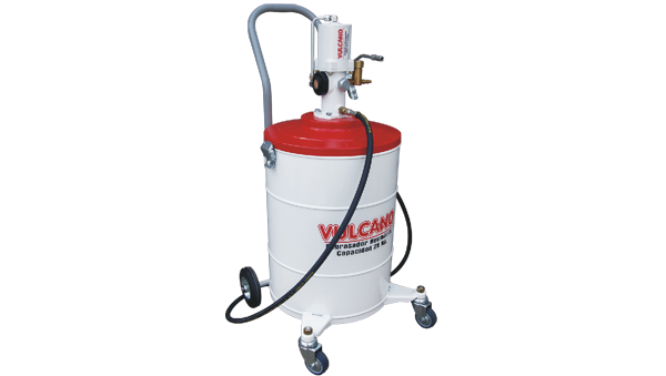 neumatica engrasador 25 kg vulcano en242