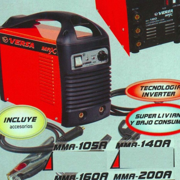 soldadora inverter 105 versa max mma-105a