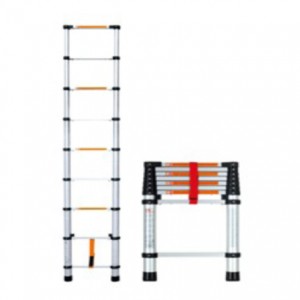 ESCALERA ALUMINIO  TELESCOPICA  LEADER 9 ESCALONES